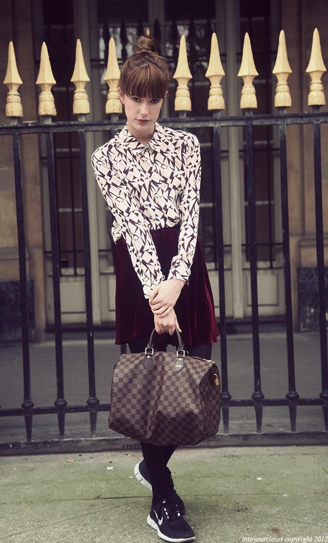 ► ◄ BURGUNDY VELVET & SILK ► ◄