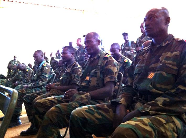 AUDIO – Mopti (Mali) : « session DIH » ce matin à un contigent de la Misma