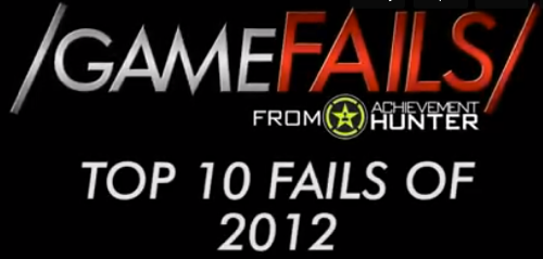 Top 10 Fail Jeux Videos