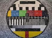 Objectif Mire Tableau 115x80cm acrylique huile papier mâché