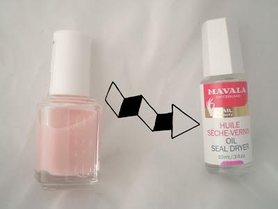 Je mets de l'Huile pour Sécher Mon Vernis