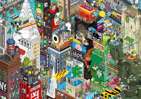 Eboy - Pixel Art - New York