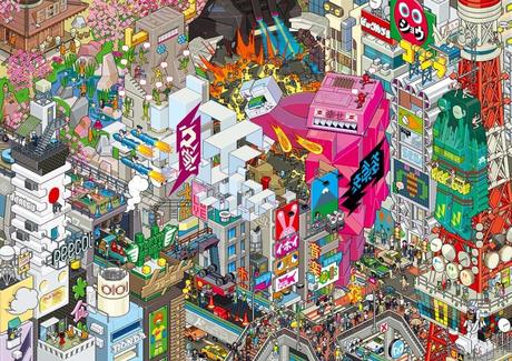 Eboy - Pixel Art - Tokyo