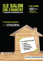 Sur votre agenda : Le Salon de l'Habitat de Strasbourg du 5 au 8 avril 2013 !