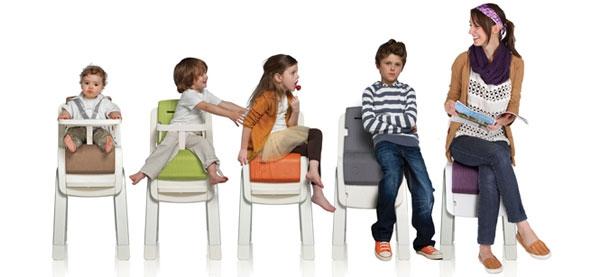 Chaise haute ZAAZ : design, confort et propreté !