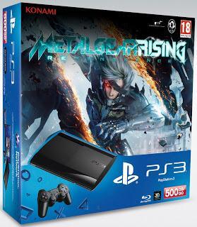 Un pack PS3 / MGR: Revengeance à la sortie du jeu