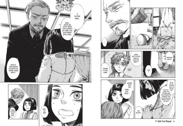 Cristophe faisant la morale à Gisèle