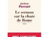 sermon chute Rome Jérôme Ferrari