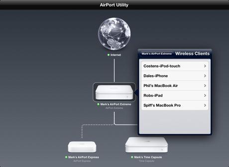 Maj Airport Mac 6.1 et iOS 1.2