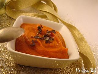 Velouté de tomate express au céleri et algues