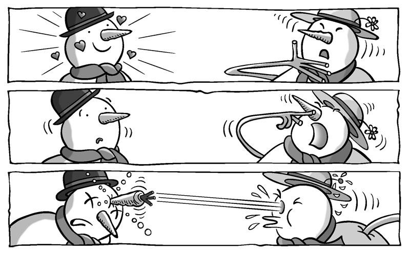 99 façons de liquider un bonhomme de neige