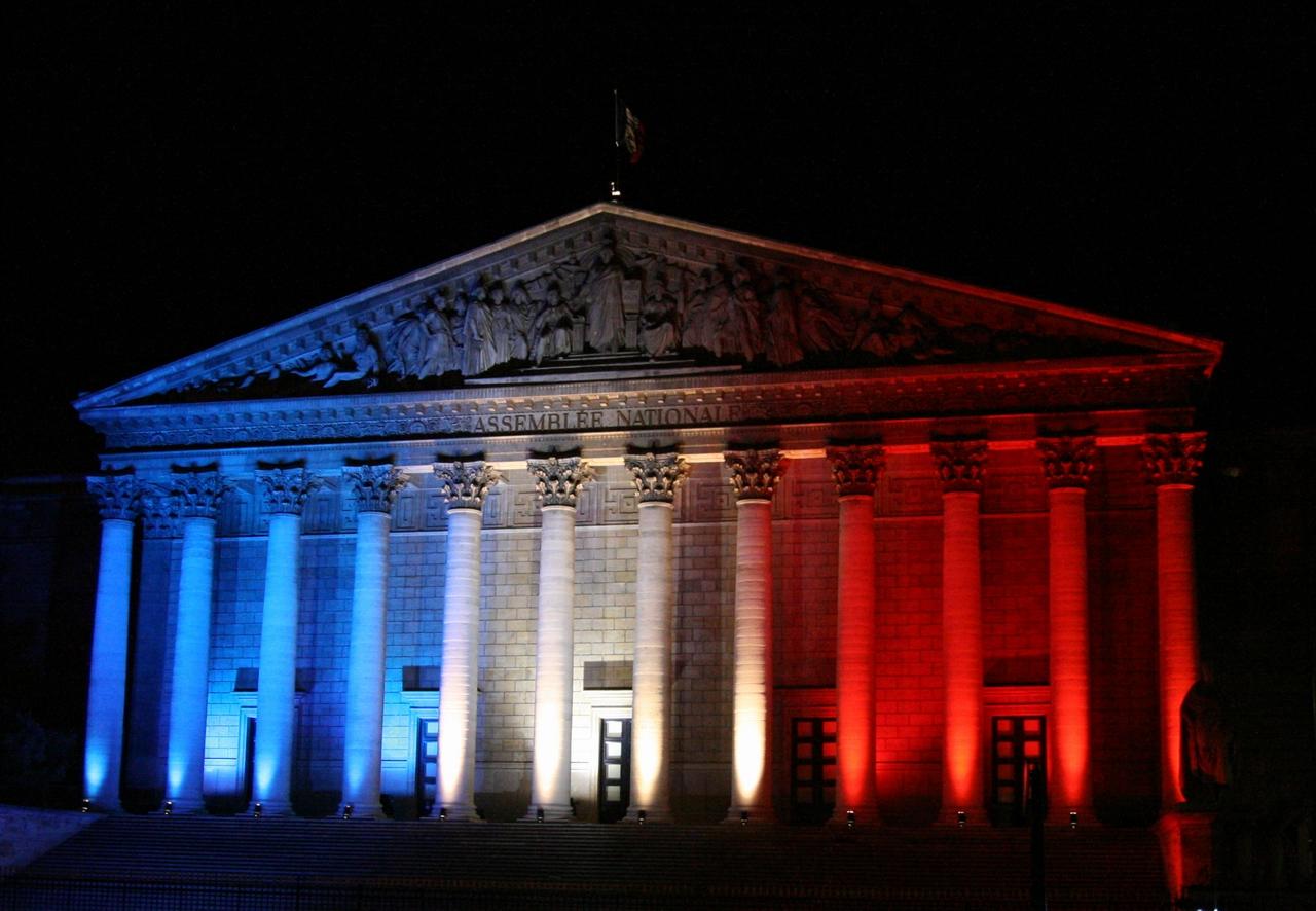 Assemblée nationale Bleu Blanc Rouge