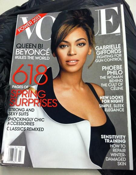 Cover : Beyoncé en mode simple pour Vogue USA !