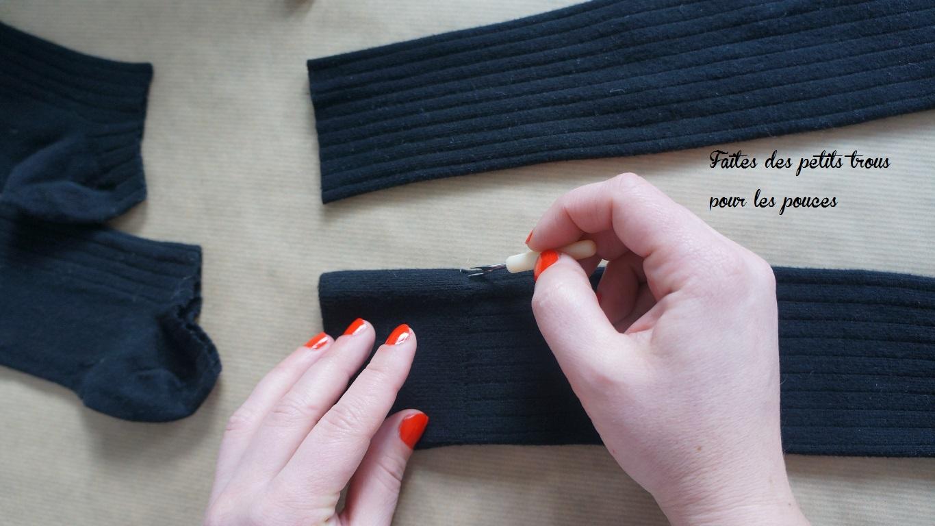 DIY # 1 : des mitaines à strass en 30 minutes