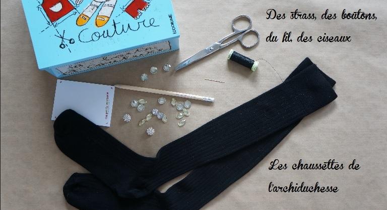 DIY # 1 : des mitaines à strass en 30 minutes