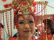 Nouvel chinois d’Udonthani. défilé mode.