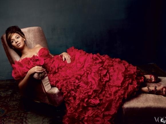 Queen Bey dans le Vogue US (mars 2013)