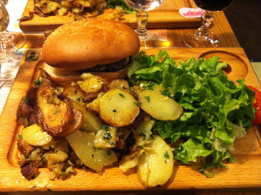 Chez Papa restaurant avis Burger au foie gras