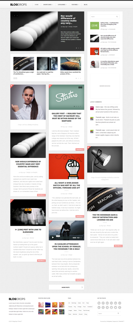 Blogdrops Theme   Just another WordPress site