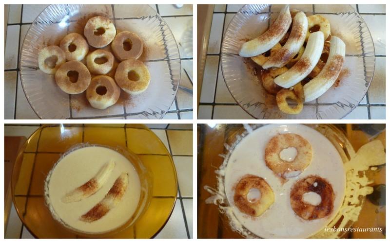 BEIGNETS DE BANANES ET POMMES