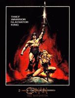 Affiche américaine originale du film Conan le Barbare