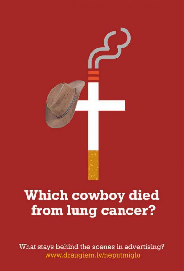 Quel cow boy est mort d'un cancer des poumons ?
