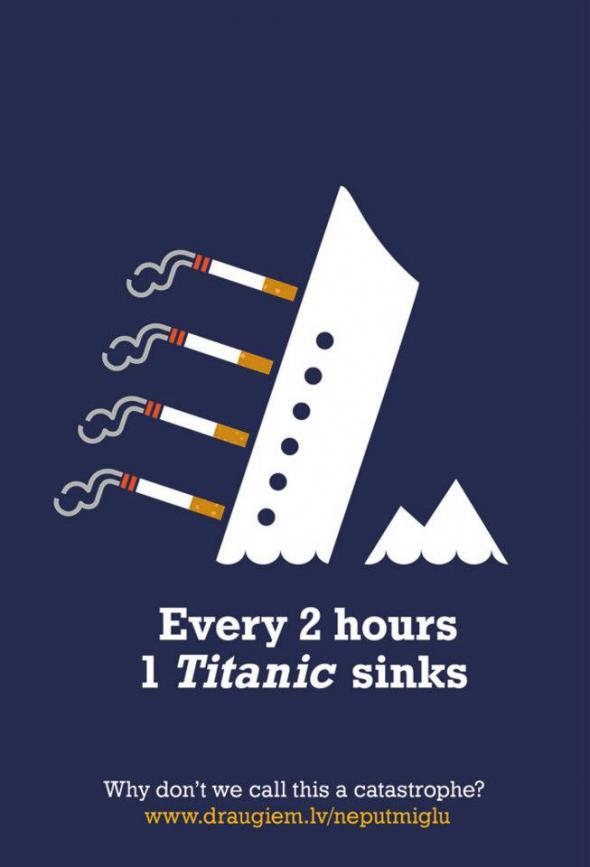 Toutes les 2 heures, un Titanic sombre