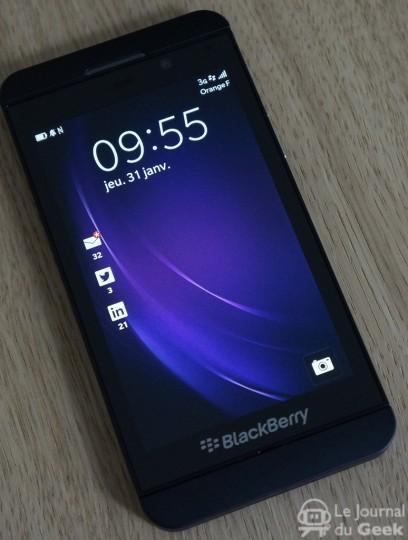 Test : BlackBerry Z10