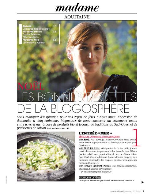 Madame Figaro - décembre 2012