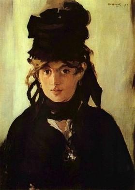 Berthe Morisot par Edouard Manet (1870), huile sur toile ex