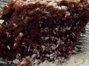 Gâteau fondant chocolat-coco