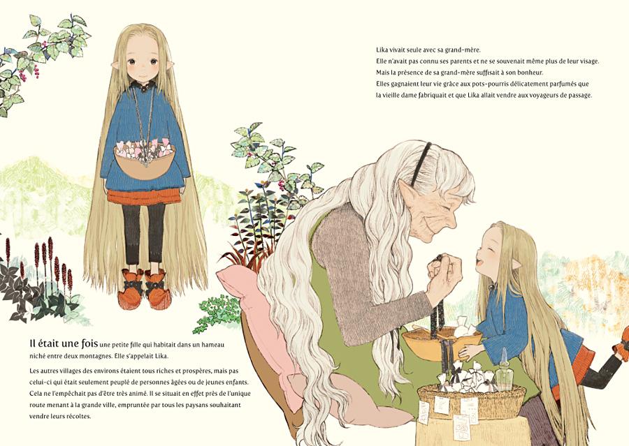 Lika aux cheveux longs, par Yûji Kanno et Matayoshi