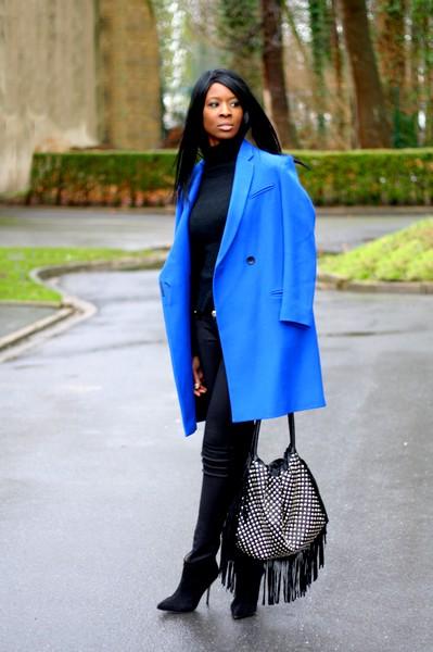 Le manteau Ambassador bleu