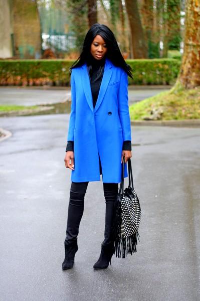 Le manteau Ambassador bleu