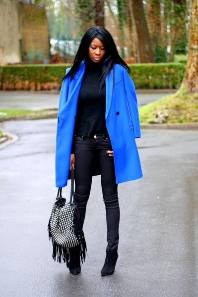Le manteau Ambassador bleu