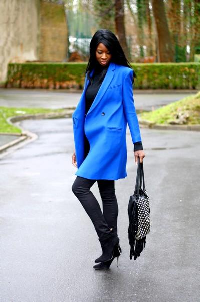 Le manteau Ambassador bleu