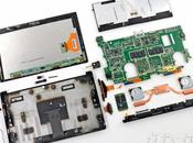 tablette Microsoft Surface démontée Fixit
