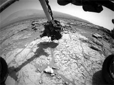 Mars : autoportrait de Curiosity dans la baie « Yellowknife »