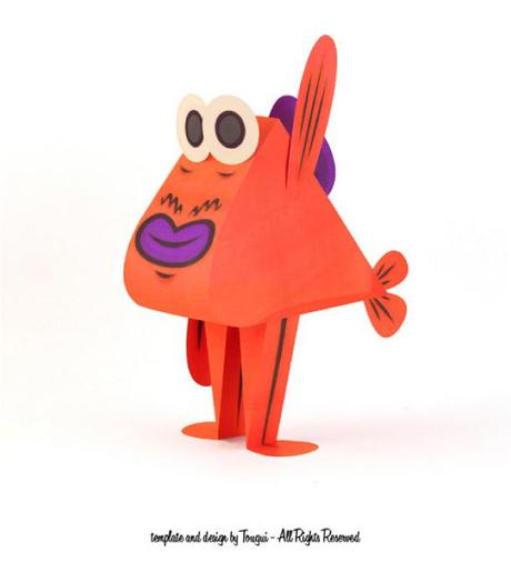 Blog_Paper_Toy_papertoy_Poissons_Violents_pic Poissons Violents by Tougui
