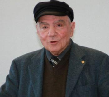 Hédi Bouraoui lors d'un de ses passages à Lectoure./DDM, arch. H. M. ()