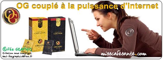 Organo Gold Couplé à la Puissance d'Internet