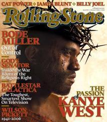 Kanye West se prend pour Jésus en couverture du magazine 'Rolling Stone' (2006  2013)