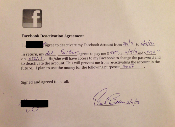 Payé pour ne pas aller sur Facebook