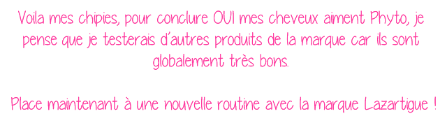 Phyto aime nos cheveux