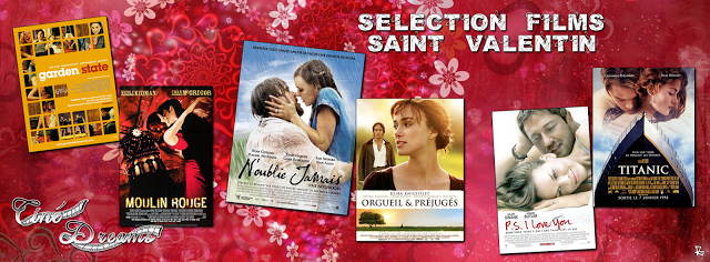 Notre sélection films St Valentin