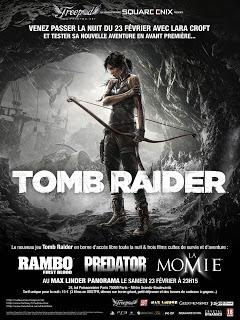La Nuit Tomb Raider au Max Linder le 23 février prochain