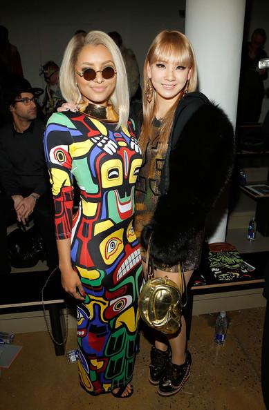 Kat Graham Actress/singer Kat Graham and singer CL 2ne1 attend the Jeremy Scott fall 2013 fashion show during MADE fashion week at Milk Studios on February 13, 2013 in New York City.