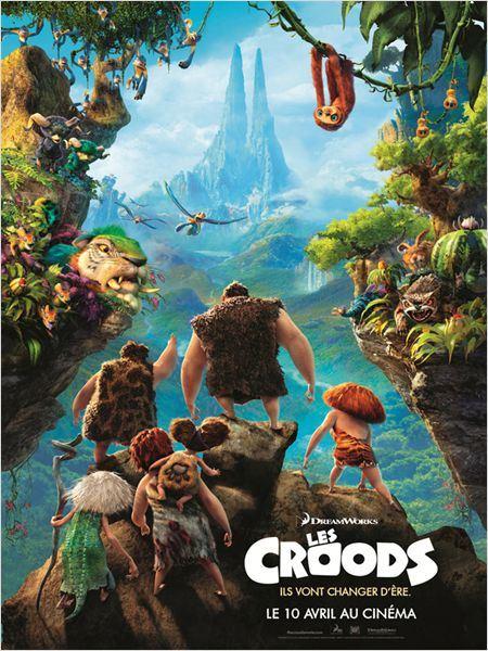 Cinéma : Bérengère Kief et Kev Adams, Les Croods (The croods)