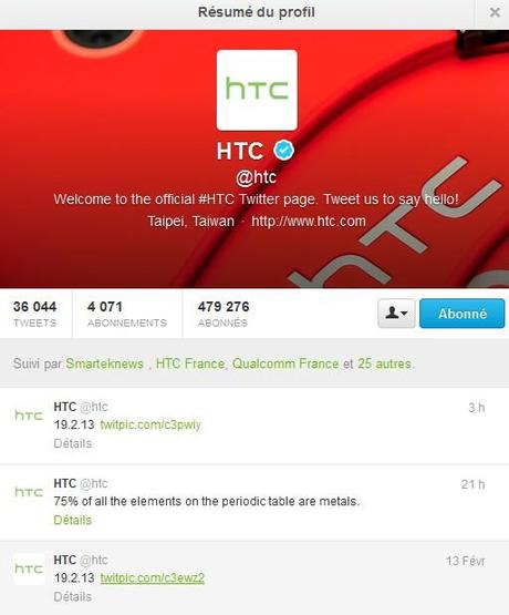 HTC M7 – Du métal dans l’air? HTC M7 - du métal dans l'air?