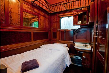 Dormir dans un train des années 30